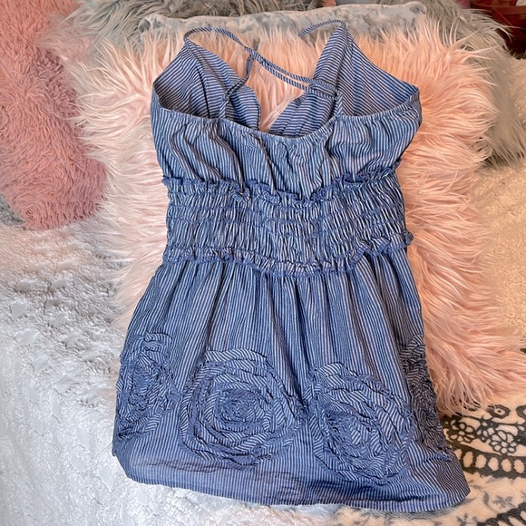 Spaghetti Strap Wrap Cutesy Top - Picture 9 of 12